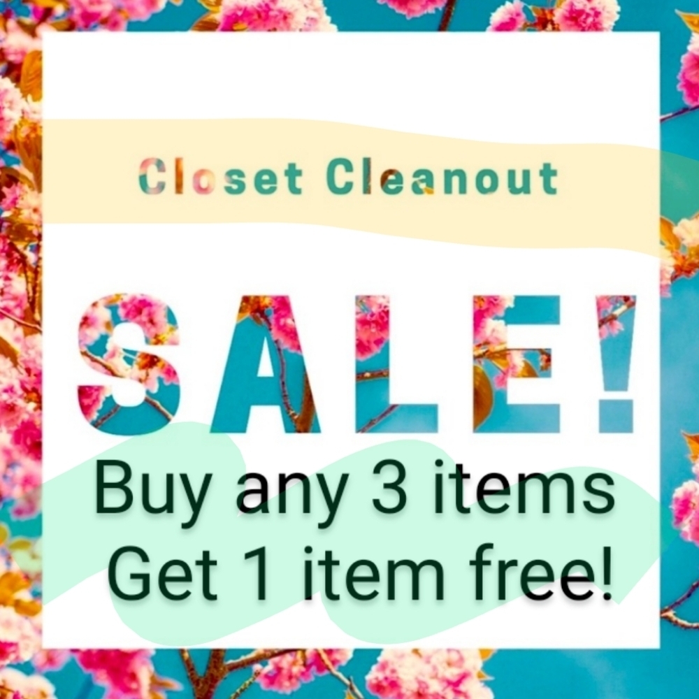 Bundle up! Buy 3 items get 1 item FREE